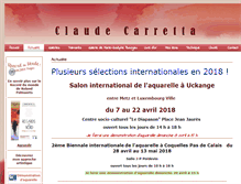 Tablet Screenshot of claude-carretta.fr
